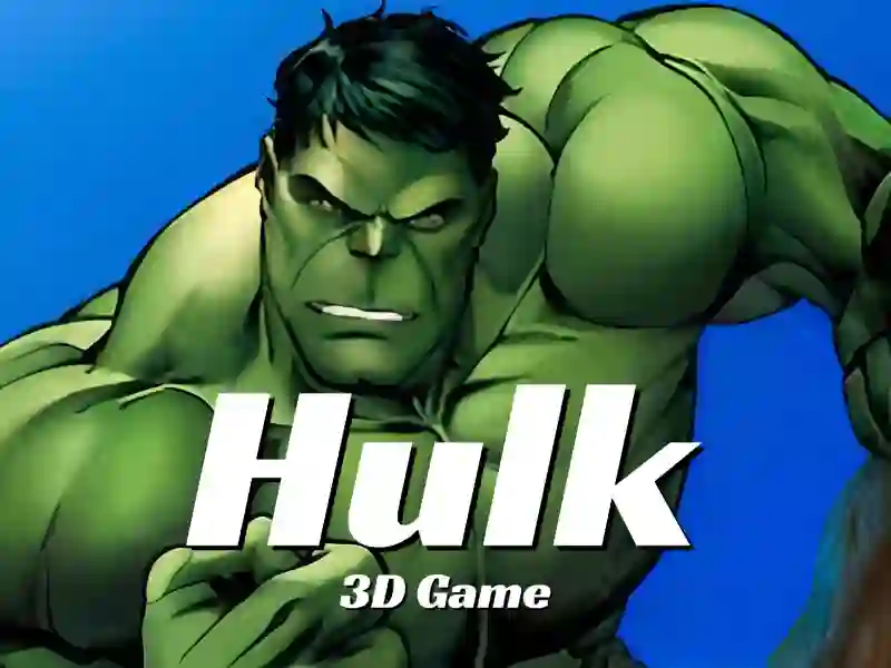 Гульня Hulk 3D Game онлайн