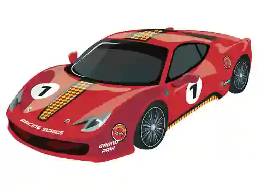 Гульня Sport Cars Coloring онлайн