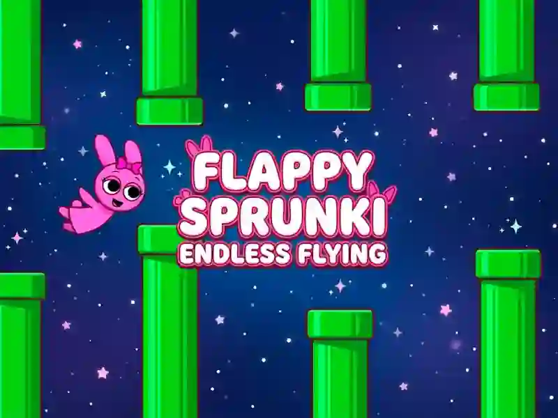 Гульня Flappy Sprunki Endless Flying онлайн