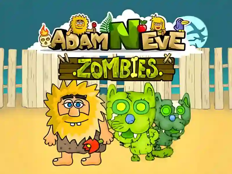 Гульня Adam and Eve: Zombies онлайн