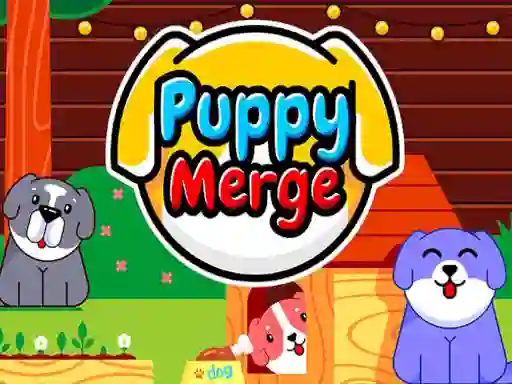 Гульня Puppy Merge онлайн
