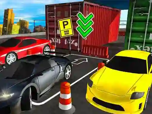 Гульня City car parking онлайн