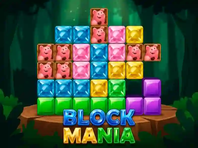 Гульня Block Mania онлайн