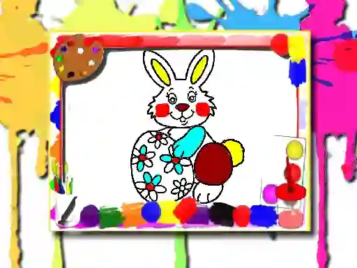 Гульня Easter Coloring Book онлайн