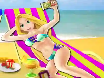 Гульня Princesses Perfect Tanning онлайн