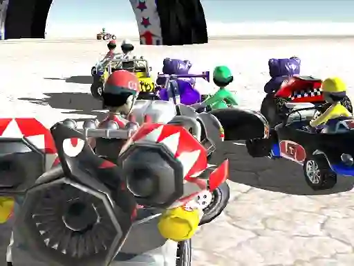 Гульня Xtreme Racing Cartoon 2019 онлайн