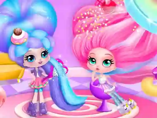 Гульня Cotton Candy Style Hair Salon онлайн