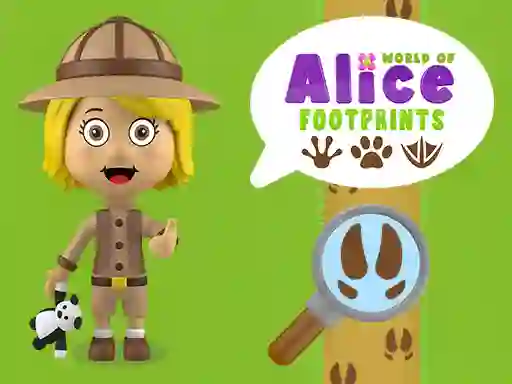 Гульня World of Alice Footprints онлайн