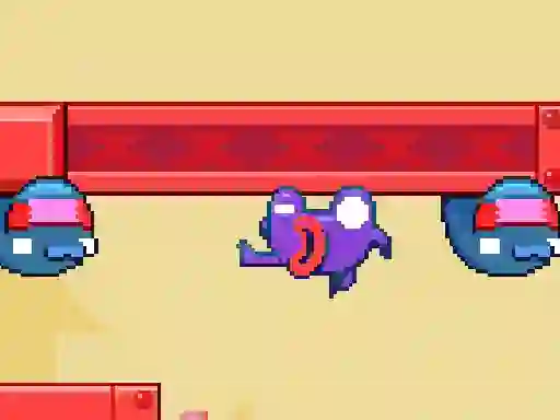 Гульня Frogy Ninja 2D онлайн