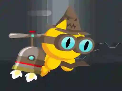 Гульня FlapCat Halloween онлайн