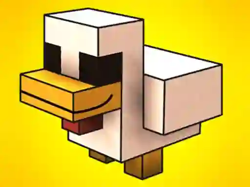 Гульня Noob Chicken Farm Tycoon онлайн
