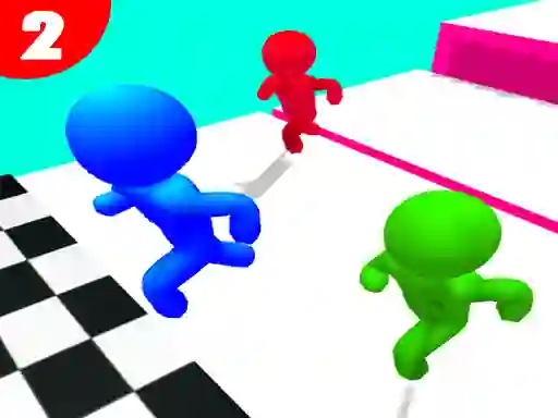 Гульня Doodle Run 3D :Hard Mode онлайн