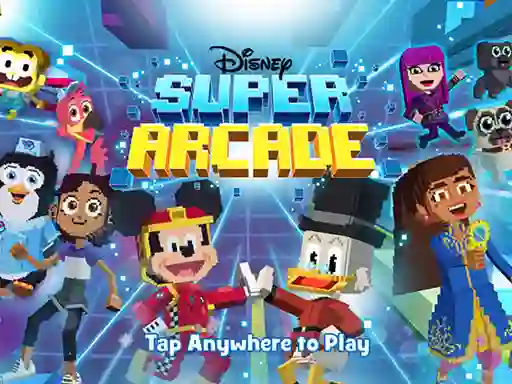 Гульня Disney Super Arcade онлайн