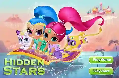 Гульня Shimmer and Shine Hidden Stars онлайн