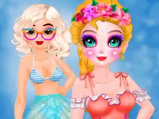 Гульня Princess Kawaii Swimwear онлайн