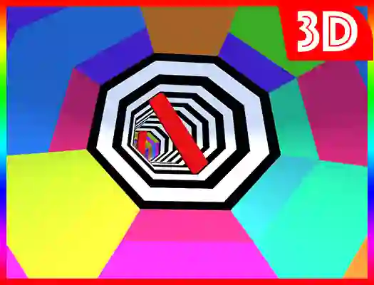 Гульня Color Tunnel онлайн