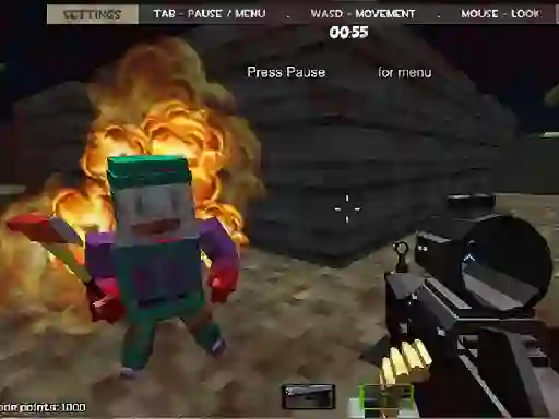 Гульня Pixel Gun Apocalypse онлайн