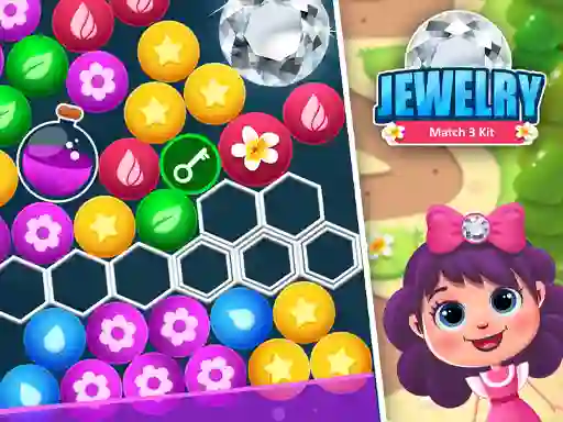 Гульня Jewelry Match 3 Kit онлайн