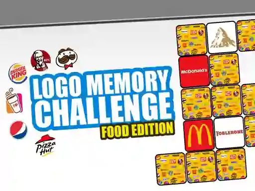 Гульня Logo Memory Food Edition онлайн