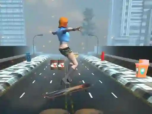Гульня Skater Girl онлайн
