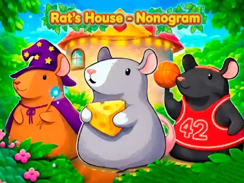Гульня Rat's House - Nonogram онлайн