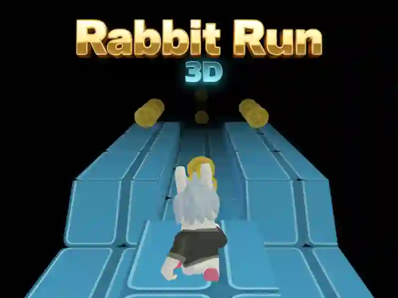 Гульня Rabbit Run 3D онлайн
