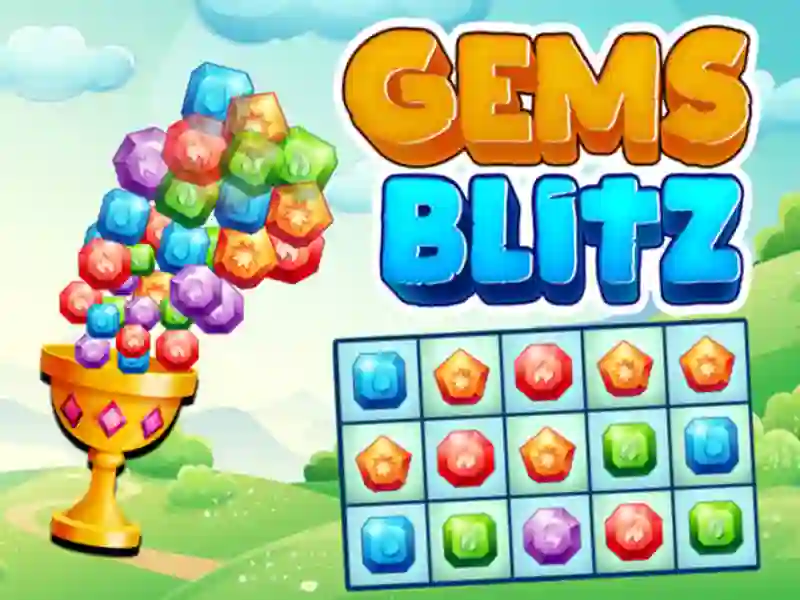 Гульня Gems Blitz онлайн