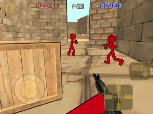 Гульня Stickman Counter Terror Shooter онлайн