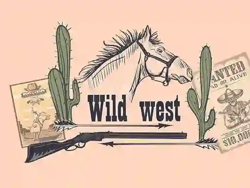 Гульня Wild Wild West Memory онлайн