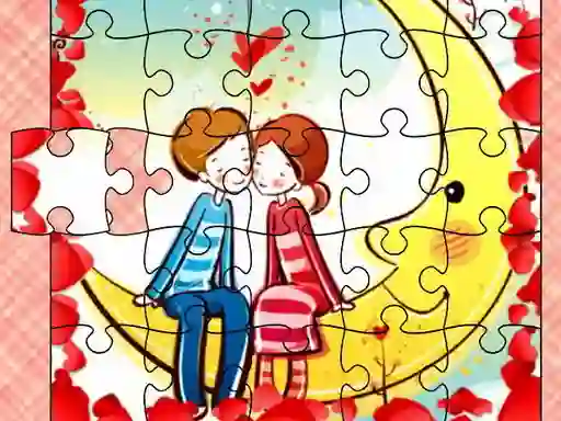 Гульня Loving Couple Jigsaw онлайн