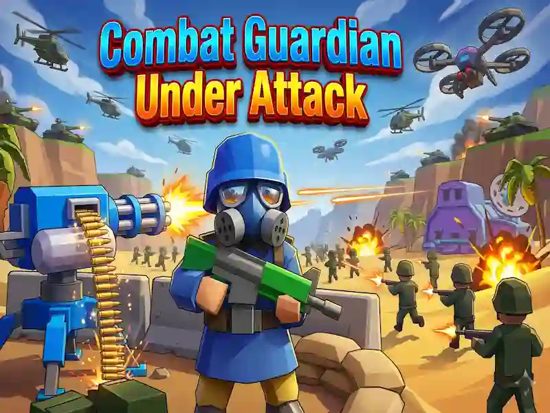 Гульня Combat Guardian Under Attack онлайн