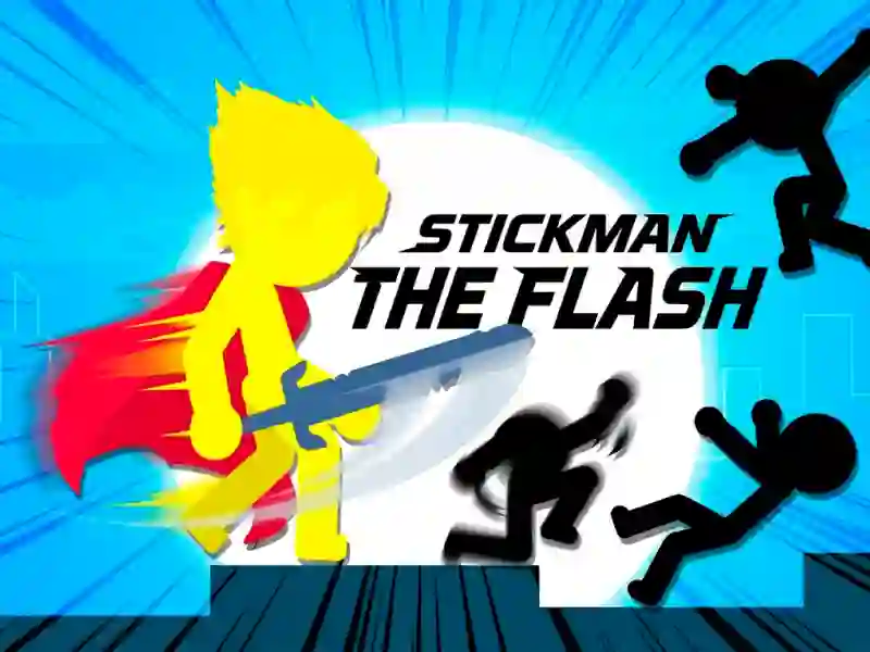 Гульня Stickman The Flash онлайн