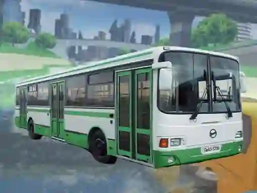 Гульня Water Bus Island Simulator онлайн