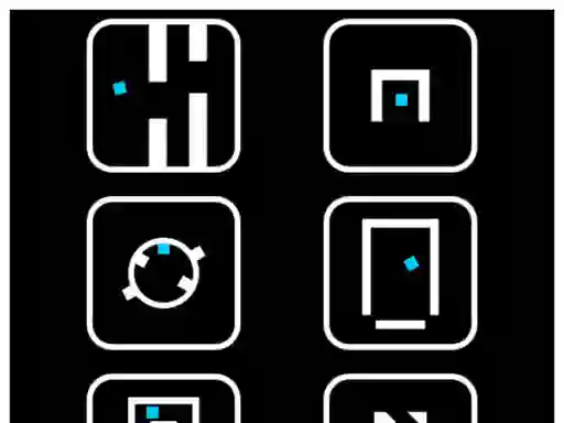 Гульня Blue Pixel онлайн