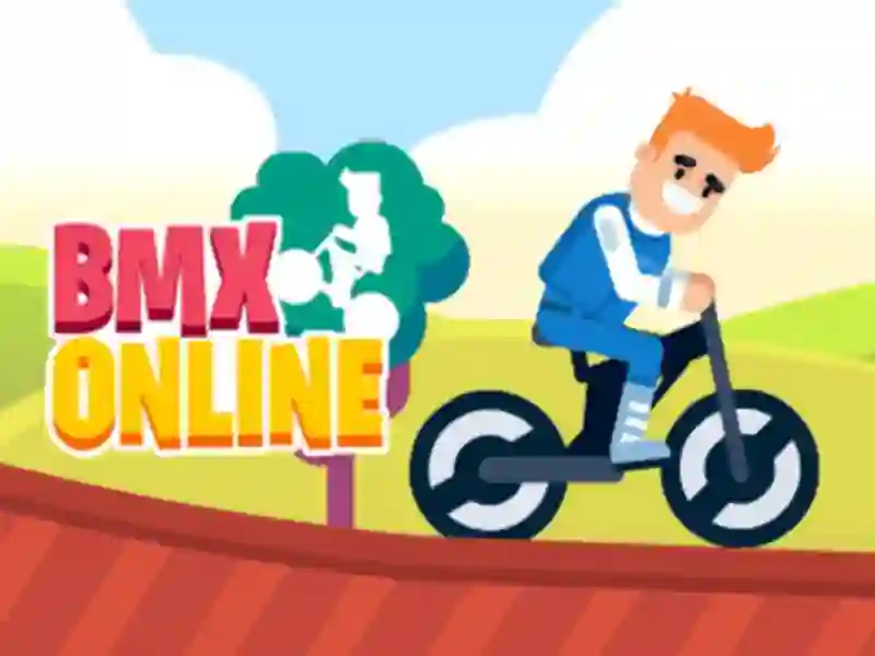 Гульня BMX Online онлайн
