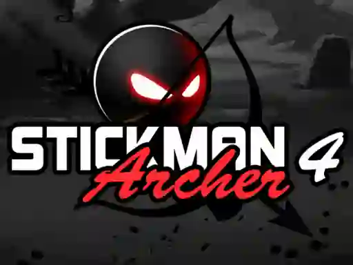 Гульня Stickman Archer 4 онлайн