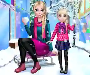Гульня Elsie Winter Day онлайн