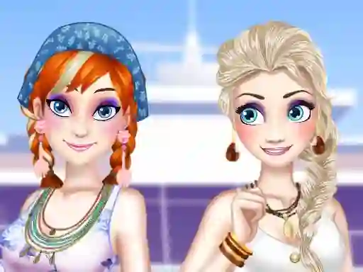 Гульня Ella and Anna Spring Break онлайн