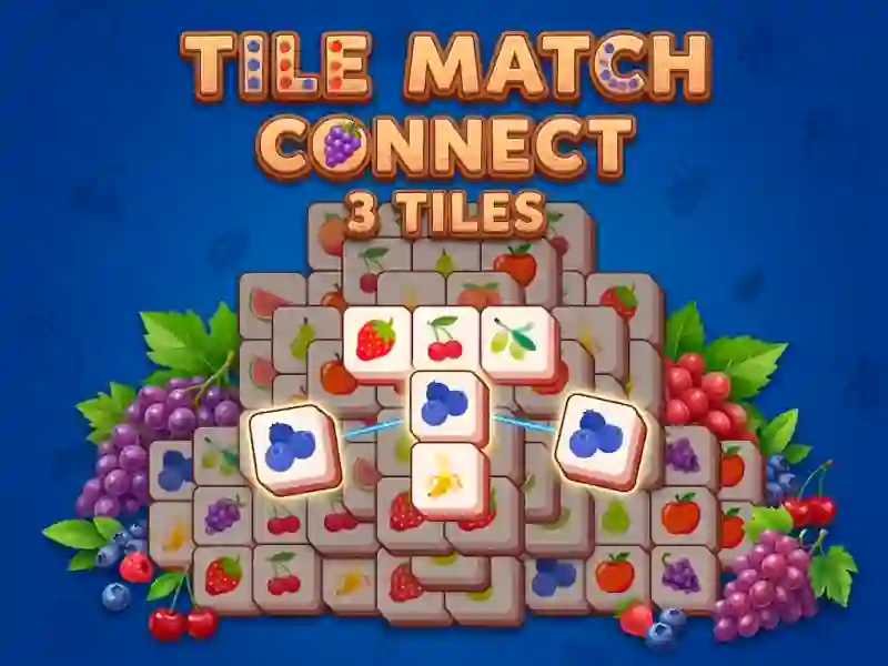Гульня Tile Match Connect 3 Tiles онлайн