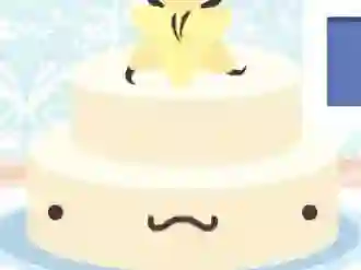Гульня Kawaii Wedding Cake онлайн