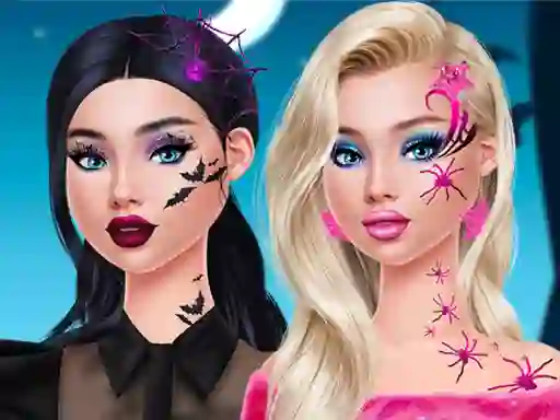 Гульня Pop Culture Halloween Makeup онлайн