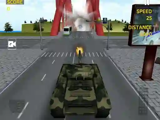 Гульня Army Tank Driving Simulation онлайн
