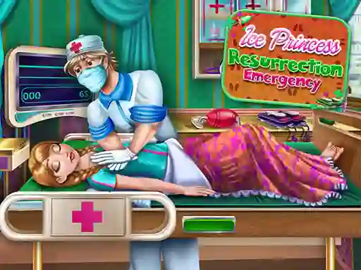 Гульня Ice Princess Resurrection Emergency онлайн