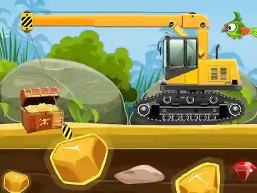 Гульня Gold Truck Crane онлайн