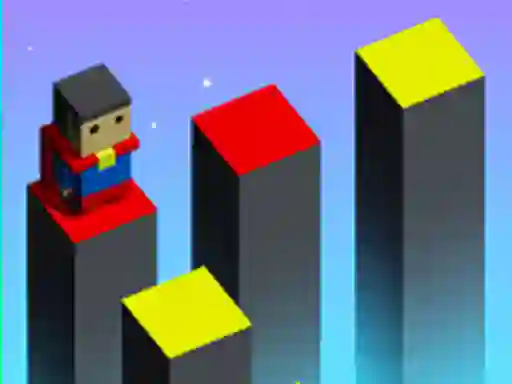 Гульня Color Cube Jump онлайн