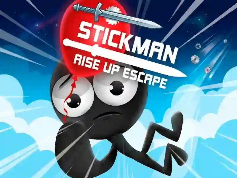 Гульня Stickman Rise Up Escape онлайн