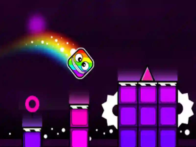 Гульня Geometry Rash онлайн