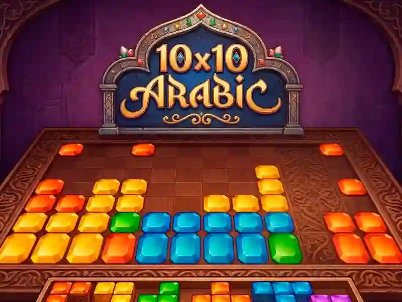 Гульня 10x10 Arabic онлайн