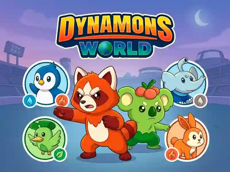 Гульня Dynamons World онлайн
