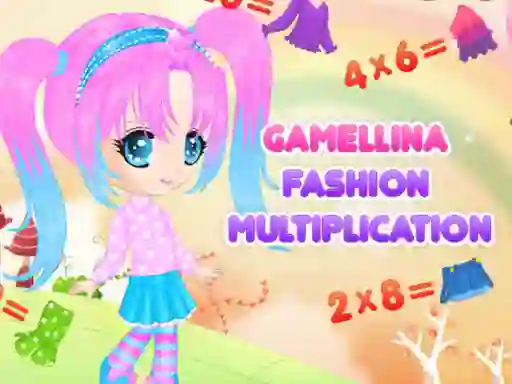 Гульня Gamellina Fashion Multiplication онлайн